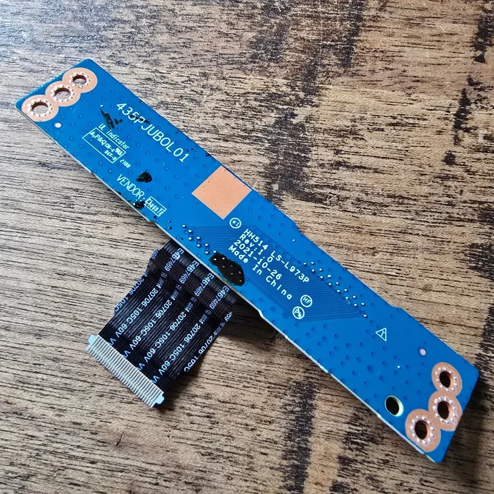 HP Laptop Keyboard Connector Board LS-L973P HH514 435PJUBOL01 with Ribbon‎ Cable